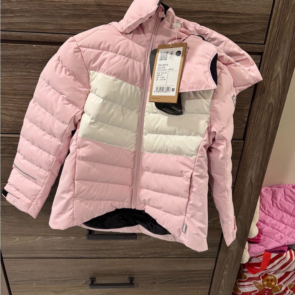 Kids Pink and White Jacket